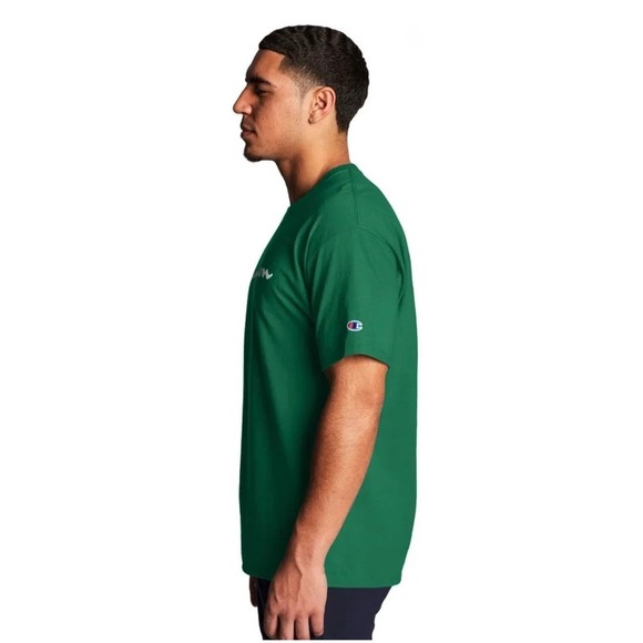 "Champion Men's Graphic T-Shirt - Green, Size XL" - Picture 2 of 4